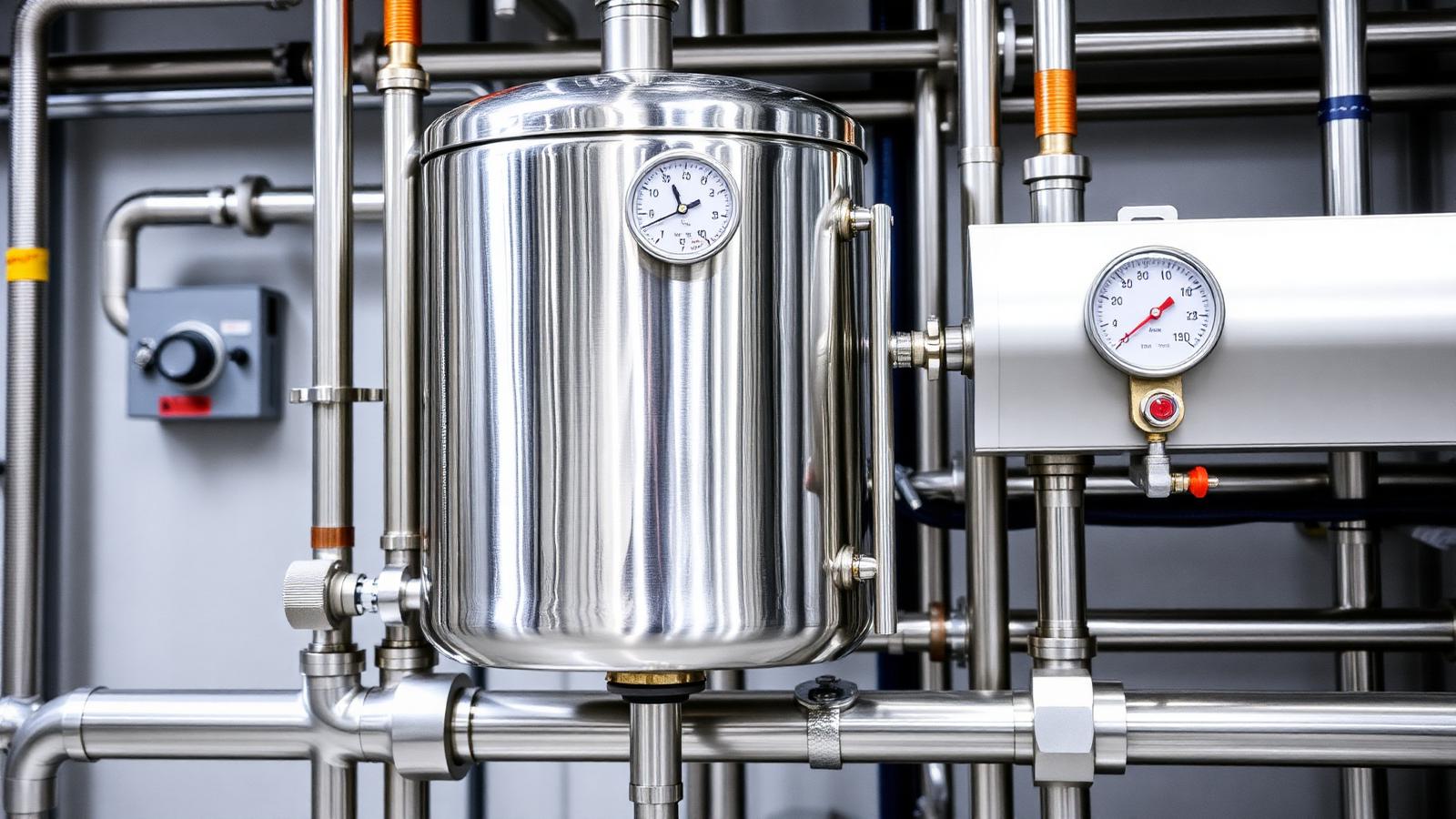 Precision pH Sensor Installation for Industrial Water Systems — Industrial pH sensor and transmitter installed on process pipework