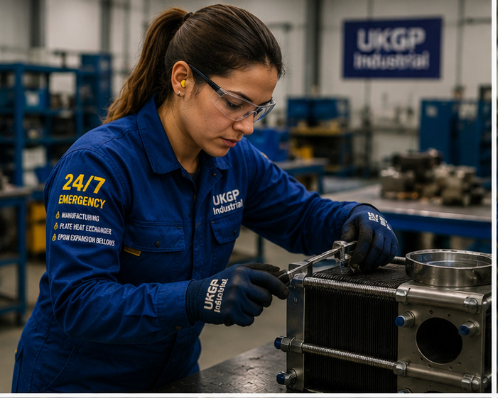 UKGP Industrial — Plate pack build-up